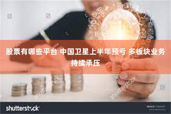 股票有哪些平台 中国卫星上半年预亏 多板块业务持续承压
