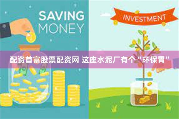 配资首富股票配资网 这座水泥厂有个“环保胃”