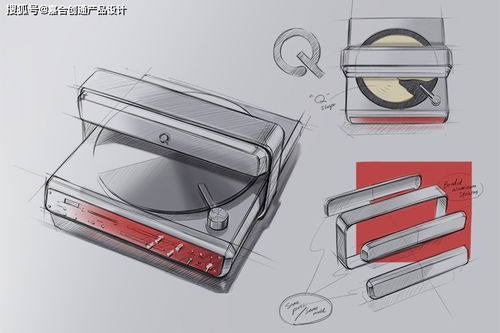 嘉合優品 以老式錄音機為靈感的薄煎餅制作設備，讓美食與復古設計完美融合